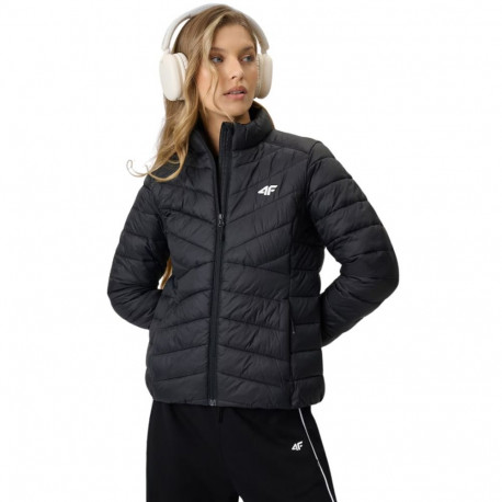 Kurtka damska 4F F0855 głęboka czerń 4FWSS26TDJAF0855 20S 2XL