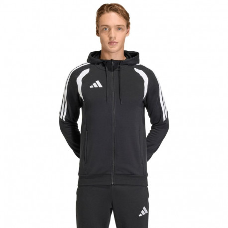 Adidas meeste kapuutsiga dressipluus KF3321 Tiro 26 League täislukuga 2XL, must