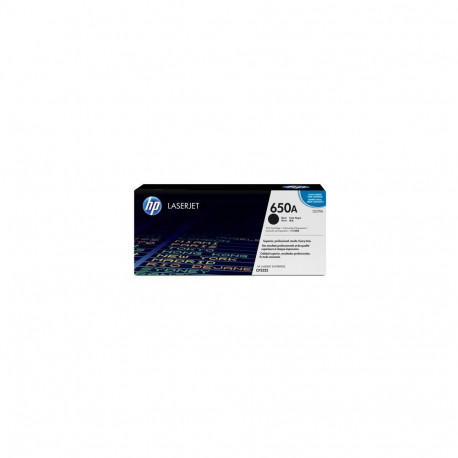HP 650A Black Original LaserJet Toner Cartridge