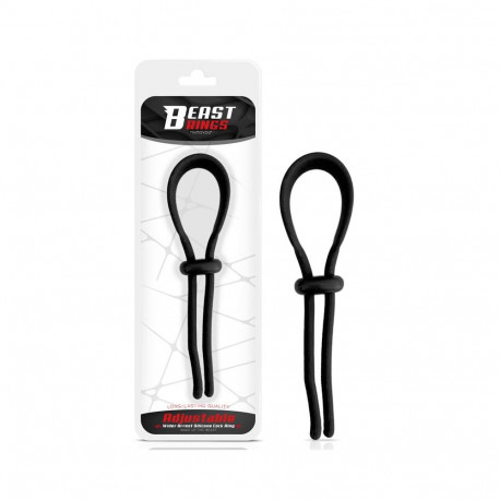 Adjustable Wider Arrest Silicone Cock Ring