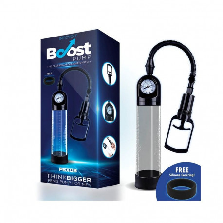 Manual Penis Pump with Valve PSX03 Crystal