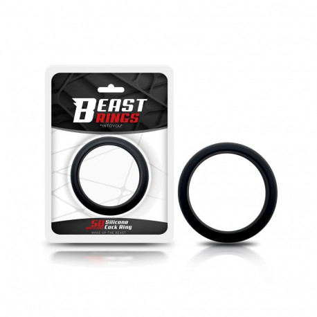 Cock Ring Solid Silicone 5 cm Black