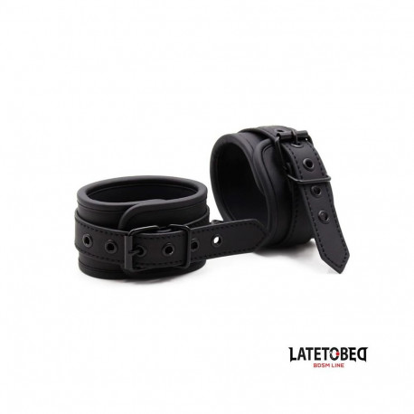 Solid black wrist