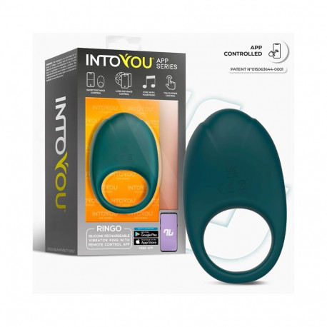 Ringo Vibrating Ring with App Unibody Green