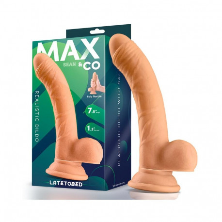 Sean Realistic Dildowith Testicles 7.5 Flesh