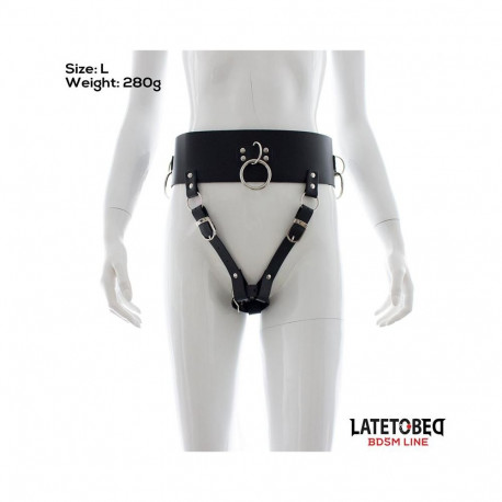Adjustable Female Chastity Belt