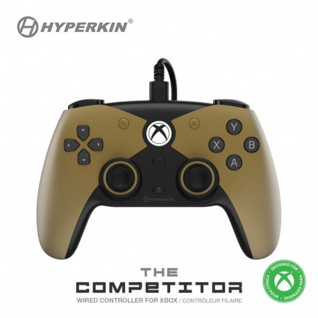 Hyperkin kontroller Competitor, kuldne