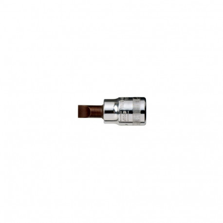 Socket driver 6709F for slotted screws 0,9x6,5mm, 1/4"