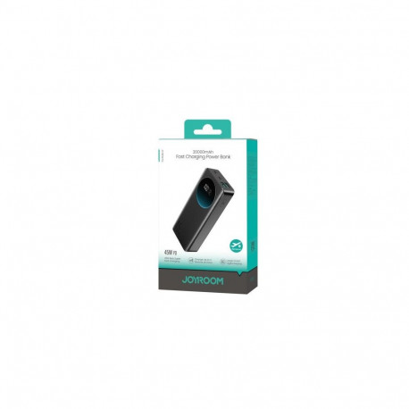 Joyroom Power Bank with Digital Display C+C+U+U, PD 45W, 20000 mAh, Black (JR-PBF02 Pro)