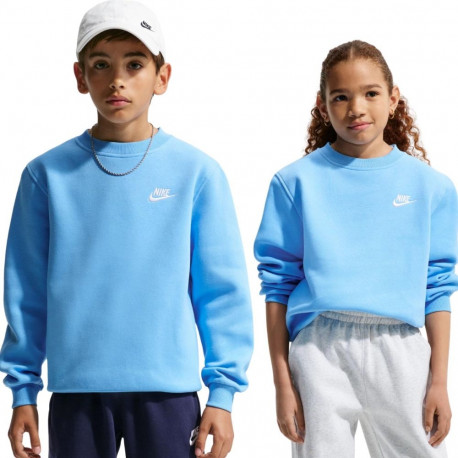 Nike laste pusa FD3006 497 Sportswear Club Fleece XS, hele sinine