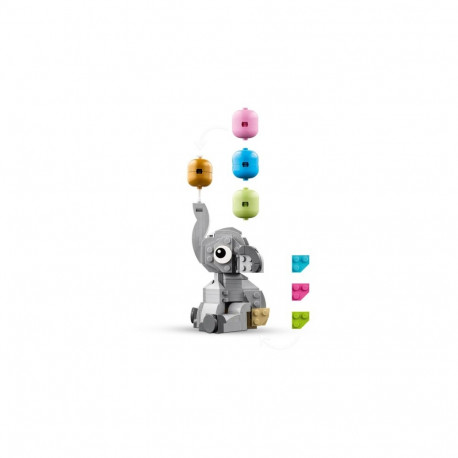 Constructor - LEGO 40814 Baby Elephant 402 Pcs 170 mm