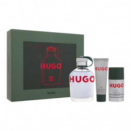HUGO BOSS Hugo Man Eau de Toilette (125ml) (EDT 125 ml + Shower Gel 50 ml + Deostick 75 ml)