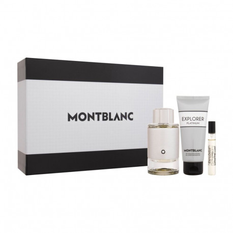 Montblanc Explorer Platinum Eau de Parfum (100ml) (EDP 100 ml + Shower Gel 100 ml + EDP 2 x 7,5 ml)