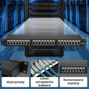 Extralink CAT6 STP V2 | Patchpanel | 24 Ports