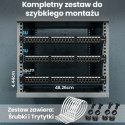 Extralink CAT6 STP V2 | Patchpanel | 24 Ports