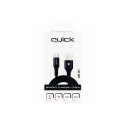 Quick QB-141 Braided Charhing and Data Cable USB to USB-С 1.5m