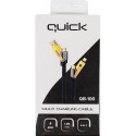 Quick QB-100 Braided 4in1 Multi Charhing and Data Cable 1.2m