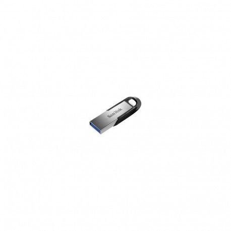 SanDisk Ultra Flair USB Flash Drive 128GB, USB-A 3.0, Black/Silver