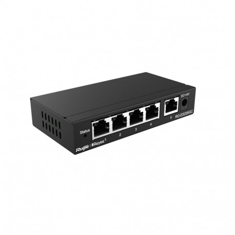 Ruijie Networks võrgulüliti RG-ES205GC hallatav L2 Gigabit Ethernet (10/100/1000), must