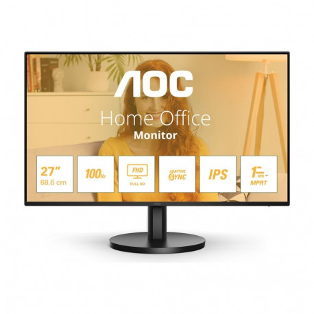 AOC | 27B3HA2 | 27 " | IPS | 16:9 | 100 Hz | 1 ms | 1920 x 1080 pixels | 250 cd/m² | HDMI ports quan