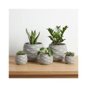CEMENT POT BTP016F D25.5 H20.5CM