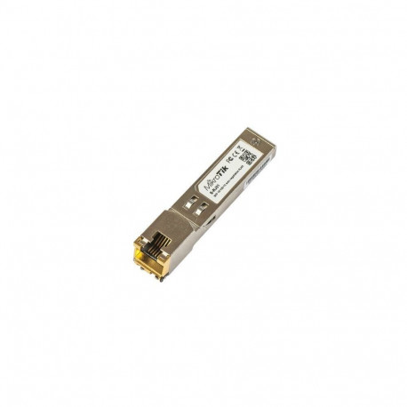 Mikrotik S-RJ01 SFP, Copper, RJ-45, 10/100/1000 Mbit/s, Maximum transfer distance 100 m, 0 to +85C