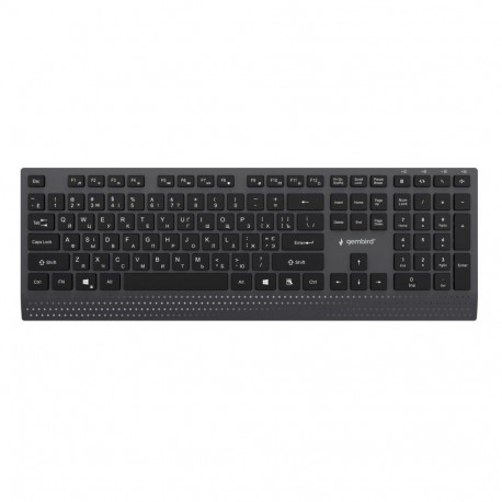 Gembird KEYBOARD MULTIMEDIA USB CYRILL/BLACK KB-MCH-06-CYRL