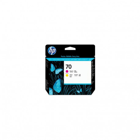 HP 70 Magenta and Yellow DesignJet Printhead