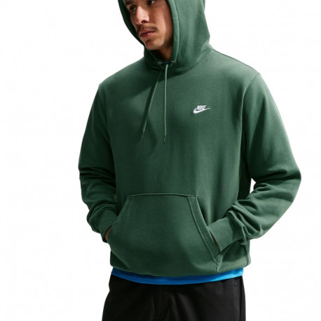 Bluza męska Nike Club FT PO Hoodie zielona FN3866 323 S