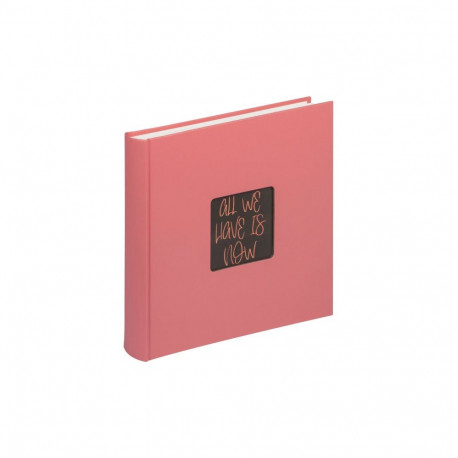 Photo Album - Walther FA-208-LC 100 Pages Book Bound White Pages Living Coral
