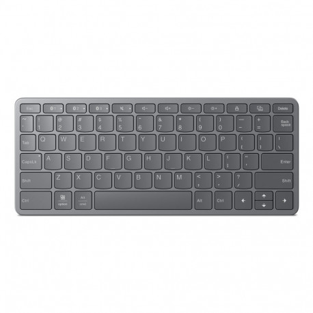Lenovo juhtmevaba klaviatuur mitme seadme saksa USB Type-C, hall