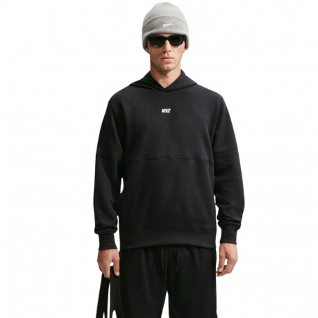 Nike meeste kapuutsiga dressipluus IO1383 010 club varsity, must