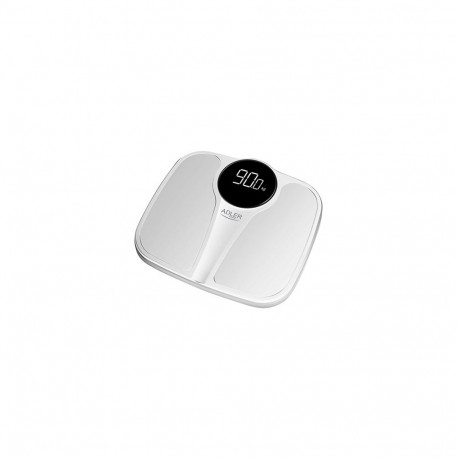 Adler  Bathroom Scale  AD 8172w  Maximum weight (capacity) 180 kg  Accuracy 100 g  Body Mass Index (