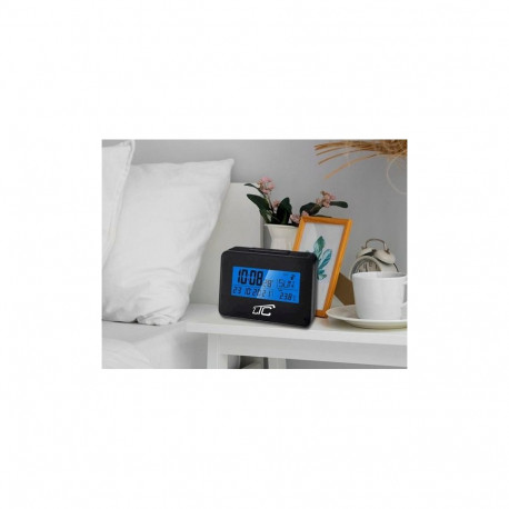 Lamex LXSTP05C LTC Alarm Clock with Thermometer / black