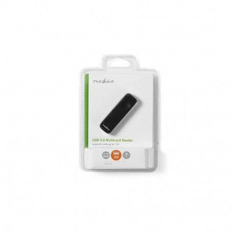 Nedis CRDRU3100BK SD/microSD Cardreader