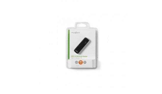 Nedis CRDRU3100BK SD/microSD Cardreader