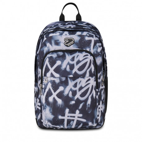 Seljakott XXL Detach + juhtmevabad kõrvaklapid Pirate Black 34l, Seven