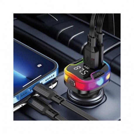 iKaku KSC-1070 CAILE Car FM Transmitter BT5.3 with Type-C output