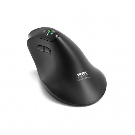 PORT CONNECT hiir ERGO AUDITOR juhtmevaba Bluetooth 2.4GHz, must