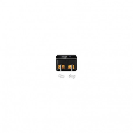 Cosori õhufritüür Chef Edition Double kahekorviga 8.5L eraldiseisev 1750W, must, hõbe