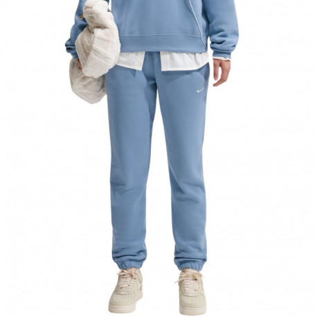 Spodnie damskie Nike Studio Fleece jasnoniebieskie IM8076 486 XL
