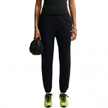 Spodnie damskie Nike Studio Fleece Lightweight czarne IM8104 001