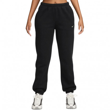 Spodnie damskie Nike Studio Fleece czarne IM8076 001 L