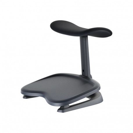 Office Footrest - LiberNovo StepSync Footrest 10° Angle, 2 Height Settings, Black