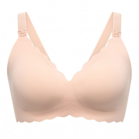 Nursing Bra - Momcozy YN46 Seamless, Size S, Nude
