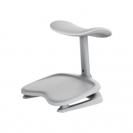 Office Footrest - LiberNovo StepSync, 2 Height Settings, 10° Angle, Gray