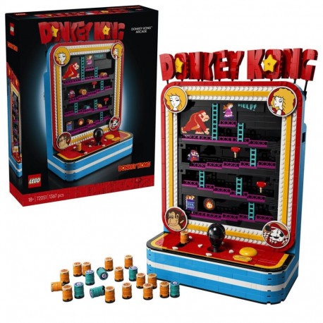 Constructor - LEGO Super Mario 72051 Donkey Kong Arcade 1371 Pcs