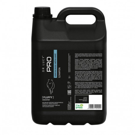 DR LUCY Pro Fluffy Rough Coat – dog shampoo – 5l