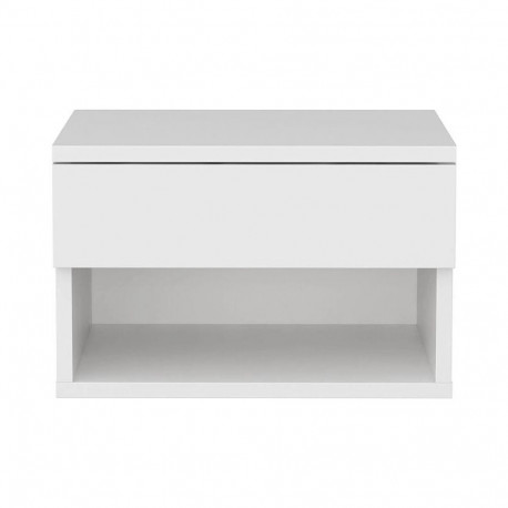BEDSIDE TABLE WHITE 29X44.6X31.9CM