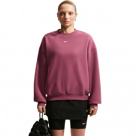 Nike naiste pusa IM8082 654 studio fleece XL, roosa